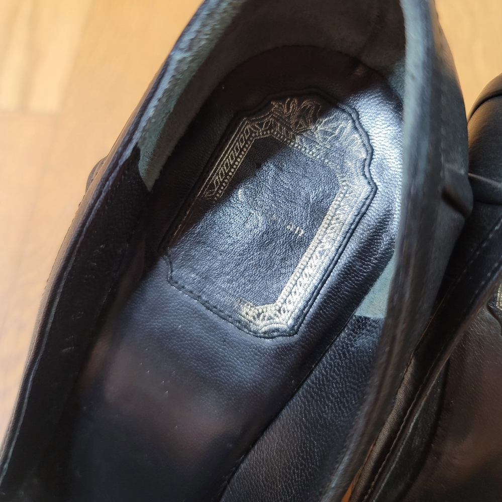 VTG Christian Dior Ruched Leather Pumps - Picture 12 of 15